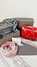 Load image into Gallery viewer, Alexander McQueen Lust Red Nano 16 Box Bag Hooks & Studs Handbag Crossbody Bag