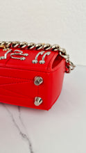 Load image into Gallery viewer, Alexander McQueen Lust Red Nano 16 Box Bag Hooks & Studs Handbag Crossbody Bag