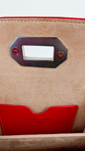 Load image into Gallery viewer, Alexander McQueen Lust Red Nano 16 Box Bag Hooks & Studs Handbag Crossbody Bag