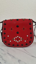 Load image into Gallery viewer, Coach 1941 Saddle 17 With Western Rivets in Red Leather - Coach 56564