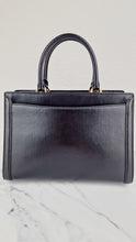 Load image into Gallery viewer, Coach Zoe Carryall Handbag in Smooth Black Leather Crossbody - Coach F49500