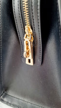 Load image into Gallery viewer, Coach Zoe Carryall Handbag in Smooth Black Leather Crossbody - Coach F49500