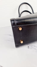 Load image into Gallery viewer, Coach Zoe Carryall Handbag in Smooth Black Leather Crossbody - Coach F49500