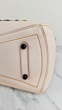 Load image into Gallery viewer, Coach 1941 Rogue Tote Bag With Links in Chalk Smooth Leather Blue, Yellow Colorblock Handbag - Coach 10496
