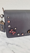 Load image into Gallery viewer, Coach 1941 Dinky Black with Crystal Bow Embellishment - Smooth Leather Crossbody Bag - Coach 38646
