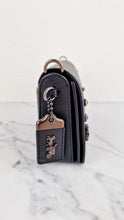 Load image into Gallery viewer, Coach 1941 Dinky Black with Crystal Bow Embellishment - Smooth Leather Crossbody Bag - Coach 38646
