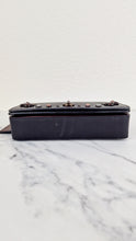 Load image into Gallery viewer, Coach 1941 Dinky Black with Crystal Bow Embellishment - Smooth Leather Crossbody Bag - Coach 38646