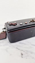 Load image into Gallery viewer, Coach 1941 Dinky Black with Crystal Bow Embellishment - Smooth Leather Crossbody Bag - Coach 38646