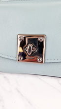 Load image into Gallery viewer, Coach Drifter Crossbody Bag in Steel Blue Leather & Suede - Coach 59048