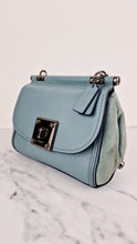 Load image into Gallery viewer, Coach Drifter Crossbody Bag in Steel Blue Leather & Suede - Coach 59048