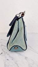 Load image into Gallery viewer, Coach Drifter Crossbody Bag in Steel Blue Leather & Suede - Coach 59048
