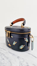 Load image into Gallery viewer, Coach Trail Bag With Party Owls in Black Smooth Leather Crossbody Bag - Coach 38603