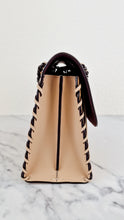 Load image into Gallery viewer, Coach Parker Shoulder Bag With Whipstitch in Beechwood Leather & Suede - Coach Sample Bag