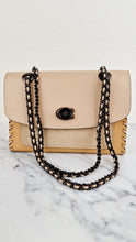 Load image into Gallery viewer, Coach Parker Shoulder Bag With Whipstitch in Beechwood Leather & Suede - Coach Sample Bag