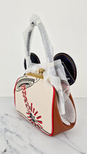 Load image into Gallery viewer, Disney x Coach x Keith Haring Mickey Mouse Kisslock Bag in Smooth Leather With Mickey Mouse and Spaceship Pop Art Crossbody Bag Handbag - Coach 4719