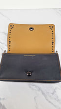 Load image into Gallery viewer, Coach 1941 Dinky Black with Customized Rivets Embellishment - Smooth Leather Crossbody Bag - Coach 37296