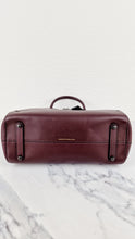 Load image into Gallery viewer, Coach Mason Carryall in Oxblood Smooth Leather with Snakeskin - Coach 38717