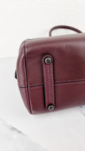 Load image into Gallery viewer, Coach Mason Carryall in Oxblood Smooth Leather with Snakeskin - Coach 38717