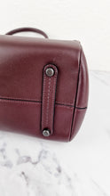 Load image into Gallery viewer, Coach Mason Carryall in Oxblood Smooth Leather with Snakeskin - Coach 38717