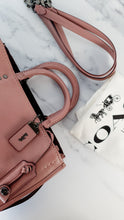 Load image into Gallery viewer, Coach 1941 Rogue 31 in Dusty Rose Pink Mixed Leather with Burgundy Suede - Satchel Handbag 23755