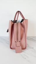 Load image into Gallery viewer, Coach 1941 Rogue 31 in Dusty Rose Pink Mixed Leather with Burgundy Suede - Satchel Handbag 23755