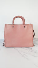 Load image into Gallery viewer, Coach 1941 Rogue 31 in Dusty Rose Pink Mixed Leather with Burgundy Suede - Satchel Handbag 23755