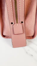 Load image into Gallery viewer, Coach 1941 Rogue 31 in Dusty Rose Pink Mixed Leather with Burgundy Suede - Satchel Handbag 23755