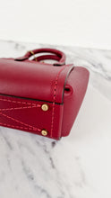 Load image into Gallery viewer, Coach 1941 Troupe Tote 16 in Deep Red Smooth Leather - Crossbody Mini Bag Handbag - Coach 79401