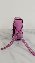 Load image into Gallery viewer, Coach Rivets Dakotah 15 Crossbody Bag in Puce Purple Pink Smooth Leather - Coach 35751