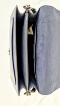 Load image into Gallery viewer, Coach Tabby Sample Bag with Ruched Pleating in Cadet Blue and Black Leather - Handbag