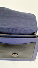 Load image into Gallery viewer, Coach Tabby Sample Bag with Ruched Pleating in Cadet Blue and Black Leather - Handbag
