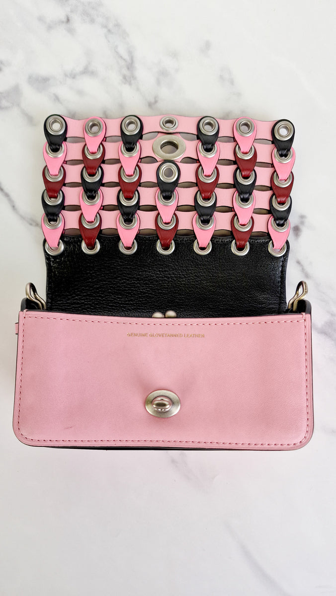 Coach Pink Dinky Leather on sale Crossbody / Shoulder Bag