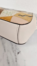 Load image into Gallery viewer, Coach 1941 Frame Bag with Kisslock & Patchwork in Smooth Chalk White Leather - Crossbody Handbag - Coach 69024