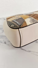 Load image into Gallery viewer, Coach 1941 Frame Bag with Kisslock & Patchwork in Smooth Chalk White Leather - Crossbody Handbag - Coach 69024