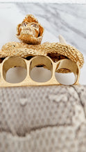 Load image into Gallery viewer, RARE Alexander McQueen Skull Knuckle Box Clutch in Ayers Snakeskin with Gold Serpent & Horns - 287073 000926