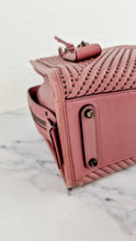 Load image into Gallery viewer, Coach 1941 Rogue 25 in Dusty Rose Pink Quilted Studded Chevron Smooth Nappa Leather - Shoulder Bag Handbag - Coach 22797