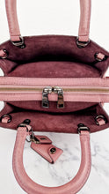 Load image into Gallery viewer, Coach 1941 Rogue 25 in Dusty Rose Pink Quilted Studded Chevron Smooth Nappa Leather - Shoulder Bag Handbag - Coach 22797