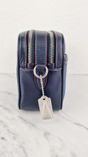 Load image into Gallery viewer, Coach Jes Crossbody Camera Bag in Denim & Navy Blue Leather - Coach 6519