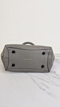Load image into Gallery viewer, Coach 1941 Dakotah Satchel in Grey Smooth Leather With Whipstitch Handle - Handbag Crossbody Bag - Coach 59983