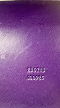Load image into Gallery viewer, Alexander McQueen Stingray Leather Skull Box Clutch with Crystals and Purple Nappa Leather Lining - 236715 000926