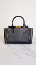 Load image into Gallery viewer, Coach 1941 Troupe Carryall in Black Smooth Leather - Handbag Tote Crossbody Bag - Coach 78159
