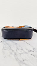 Load image into Gallery viewer, Coach 1941 Saddle 23 Bag in Black with Patchwork Orange Blue Green - Crossbody Shoulder Bag Coach 38482