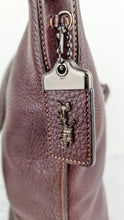 Load image into Gallery viewer, Coach 1941 Duffle Bag in Oxblood Pebble Leather with Zip Top Coach 29257