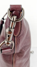 Load image into Gallery viewer, Coach 1941 Duffle Bag in Oxblood Pebble Leather with Zip Top Coach 29257