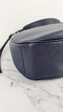 Load image into Gallery viewer, Coach Sutton Hobo Bag in Navy Blue Pebble Leather - Shoulder Bag - Coach 35593