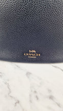 Load image into Gallery viewer, Coach Sutton Hobo Bag in Navy Blue Pebble Leather - Shoulder Bag - Coach 35593