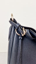 Load image into Gallery viewer, Coach Sutton Hobo Bag in Navy Blue Pebble Leather - Shoulder Bag - Coach 35593