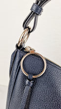 Load image into Gallery viewer, Coach Sutton Hobo Bag in Navy Blue Pebble Leather - Shoulder Bag - Coach 35593