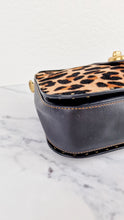Load image into Gallery viewer, Coach Page 27 With Leopard Print Calfhair & Border Rivets - 1941 Bag Smooth Black Leather - Coach 32870