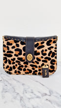 Load image into Gallery viewer, Coach Page 27 With Leopard Print Calfhair & Border Rivets - 1941 Bag Smooth Black Leather - Coach 32870